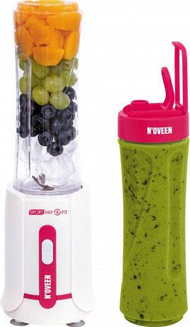 Noveen Noveen Smoothie-Maker Noveen 300W Sport Mix Fit Blender, 600ml, Grau, 300 W Noveen Smoothie Maker Noveen 300W Sport Mix Fit Блендер, 600 мл, серый, 300 Вт