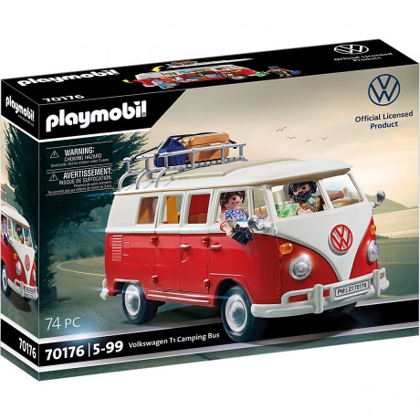 PLAYMOBIL PLAYMOBIL 70176 Volkswagen T1 Camping Bus Туристический автобус PLAYMOBIL 70176 Volkswagen T1