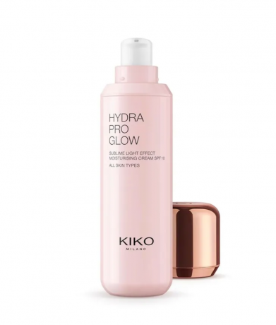KIKO Milano Hydra Pro Glow, Крем для лица дневной увлажняющий с SPF 10, с сиянием и выравниванием тона, 50 мл