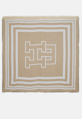Tommy Hilfiger COAST SQUARE  Foulard beige mix COAST SQUARE платок бежевый микс