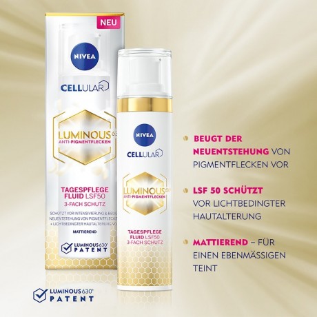 Nivea Cellular Luminous630 Tagespflege und Nachtpflege Set  Набор для дневного и ночного ухода Cellular Luminous630