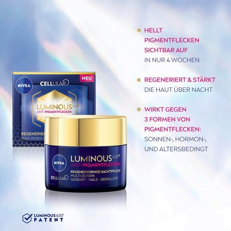 Nivea Cellular Luminous630 Tagespflege und Nachtpflege Set  Набор для дневного и ночного ухода Cellular Luminous630