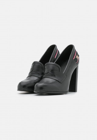 Tommy Hilfiger HARDWARE Classic heels black фурнитура классические каблуки черный
