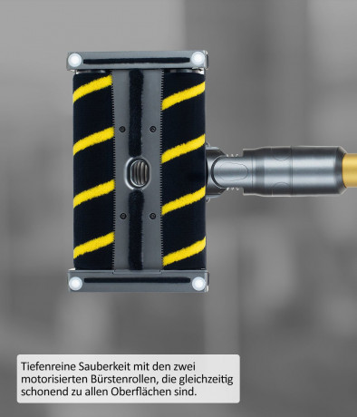 Genius Genius Akku-Bodenstaubsauger Genius Invictus X8 360° Hartboden-Elektroburste  Беспроводной пылесос Genius Invictus X8 электрическая щетка для твердых полов с поворотом на 360°