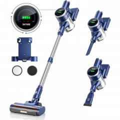 Laresar Laresar Akku-Hand-und Stielstaubsauger, 400,00 W, 33000PA Starke Saugleistung Staubsauger Kabellos, bis zu 55 Minuten Laufzeit, 1,2L Staubbehalter, fur Hartboden, Teppich, Tierhaare  Беспроводной ручной и стержневой пылесос Laresar, 400,00 Вт, сил