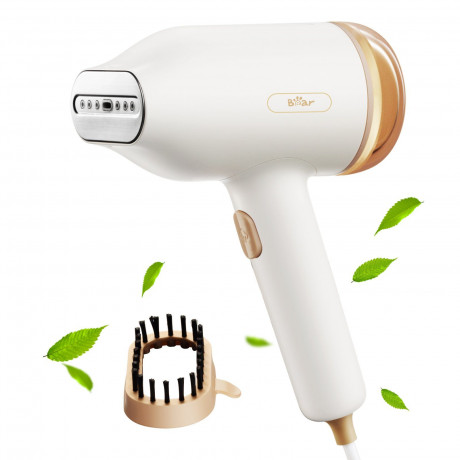 Bear Bear Dampfbugelstation 120ml Reisebugeleisen, 10 Sekunden Schnelle Erwarmung, Abschaltautomatik  Станция парового утюга Bear, дорожный утюг, 120 мл, быстрый нагрев 10 секунд, автоматическое отключение