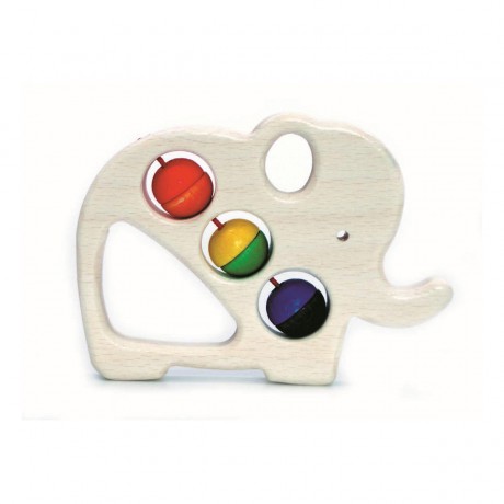 HESS Babyspielzeug Greifring Elefant Детская игрушка слон на ручке