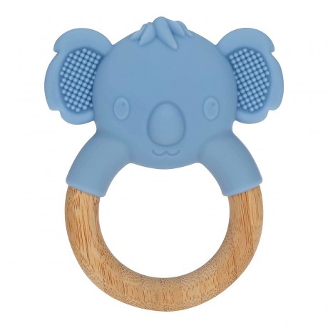 Nuby Beissring aus Holz  Silikon Деревянный силиконовый прорезыватель