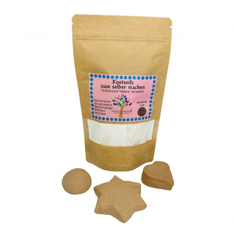 NATUURMA© Naturlich gefarbte Mischung fur Knetseife zum selber machen Knete Натурально окрашенная смесь для замеса мыла