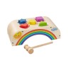 howa Klopfbank Hammerspiel Rainbow Игра с молотком Радуга