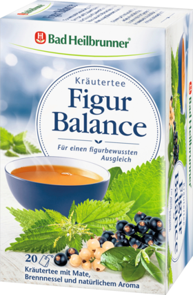 Bad Heilbrunner Figur Balance Чай, 20 x 2 g, 40 г