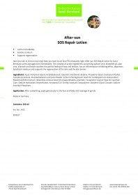 Kraueterhaus Sanct Bernhardt After-sun SOS Repair Lotion, 200 мл