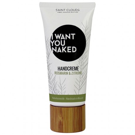 I WANT YOU NAKED Handcreme Rosmarin & Zitrone Handcreme Handcreme, 60 мл