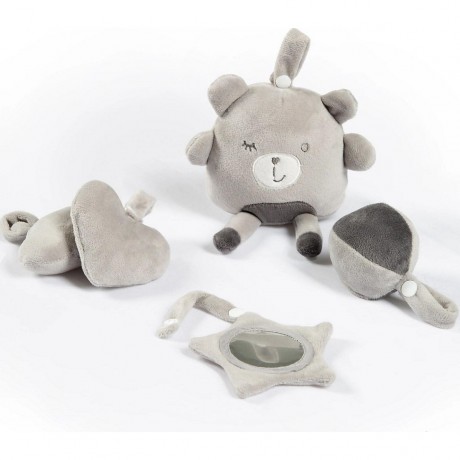 Roba Krabbeldecke mit Spielbogen roba Style grau Игровой коврик с игровой аркой в ??стиле роба серый