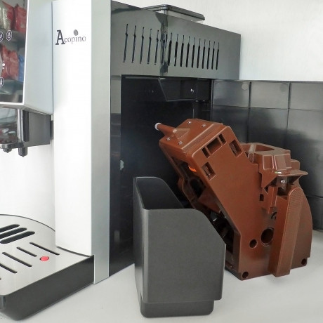 Acopino Acopino Kaffeevollautomat Napoli mit Dampfduse fur perfekten Milchschaum, Herausnehmbare Bruheinheit, ULKA Hochleistungspumpe, grosses Display  Полностью автоматическая кофемашина Acopino Napoli с паровым соплом для идеальной молочной пены, съемны