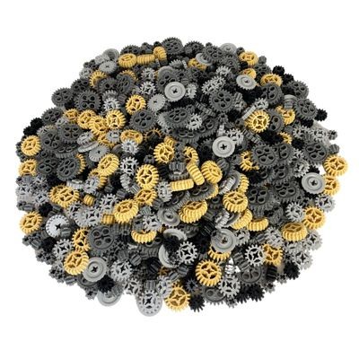 LEGO LEGO Zahnrader - 250 Stuck - Technic Zahnrad Gear LEGO Gears — 250 деталей — Technic Gear Gear