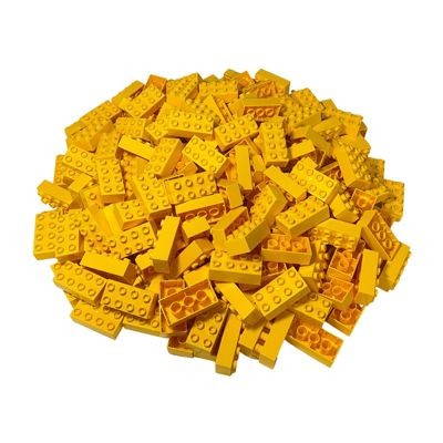 LEGO LEGO Duplo 2x4 Steine Gelb - 80 Stuck - Grundbausteine Yellow 3011 NEU LEGO Duplo 2x4 Bricks Yellow — 80 штук — базовые строительные блоки, желтый 3011 НОВИНКА
