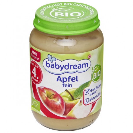 babydream Bio Apfel fein 190 г