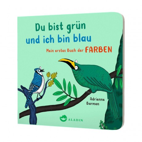Aladin Verlag Du bist grun und ich bin blau Ты зеленый