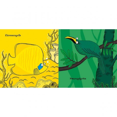 Aladin Verlag Du bist grun und ich bin blau Ты зеленый