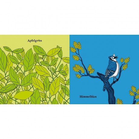 Aladin Verlag Du bist grun und ich bin blau Ты зеленый