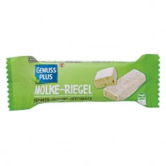 GENUSS PLUS Molke-Батончик Erdbeer-Joghurt-Geschmack 35 г