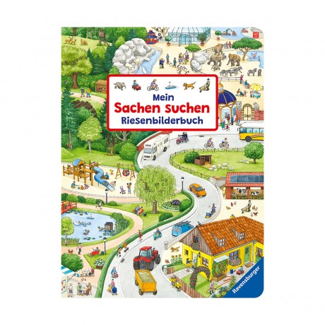 Ravensburger Sachen suchen im Riesenbilderbuch-Format Поиск вещей в формате гигантской книжки с картинками