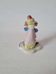 Capodimonte Фарфоровая статуэтка Каподимонте "Клоун", 10см, Италия, 1950-60гг.