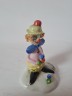 Capodimonte Фарфоровая статуэтка Каподимонте "Клоун", 10см, Италия, 1950-60гг.