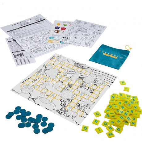 Mattel Scrabble Junior Kreativer Lernsspass Scrabble Junior Творческое обучение весело