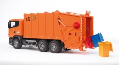 Bruder BRUDER 03560 Scania Mull-LKW orange Мусоровоз BRUDER 03560 Scania оранжевый