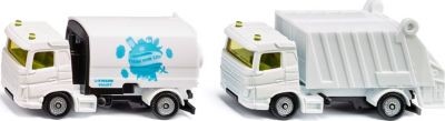 SIKU SIKU Super 1687 Kommunal Set Kehrmaschine und Mullwagen SIKU Super 1687 комплект коммунальной подметальной машины и мусоровоза