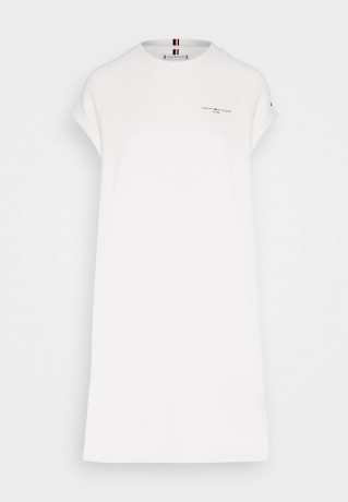 Tommy Hilfiger 1985 MINI CORPLOGO Day dress weathered white 1985 MINI CORP LOGO Повседневное платье выветрившийся белый