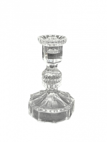 Подсвечник винтажный Nachtmann, хрусталь, 14 х 8 см, Германия, 1960-70гг.