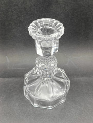 Подсвечник винтажный Nachtmann, хрусталь, 14 х 8 см, Германия, 1960-70гг.