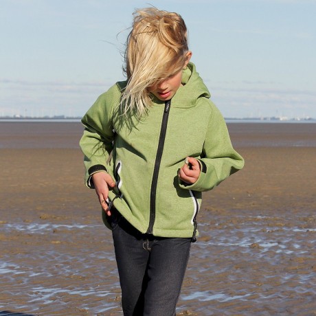 BMS Bernd Michael Schroder Sailing Wear SoftShell Jacke mit Strickoptik Softshelljacken fur Kinder Куртка софтшелл с эффектом трикотажа Куртки софтшелл для детей