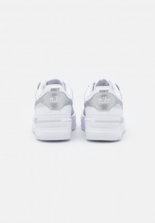 Nike Sportswear W AF1 SHADOW Sneaker low white/metallic silver/pure platinum/blackened blue W AF1 SHADOW Низкие кроссовки женские белый/серебристый металлик/чистая платина/черненый синий