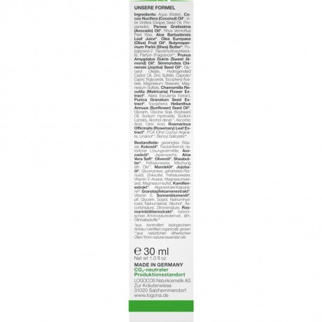 Logona Zellerneuernde 24H Vitamincreme Bio-Avocado & Vitamin E Обновляющий клетки 24-часовой витаминный крем с органическим авокадо и витамином Е