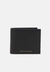Tommy Hilfiger PREM FLAP AND COIN UNISEX Wallet black PREM FLAP AND COIN UNISEX Бумажник черный