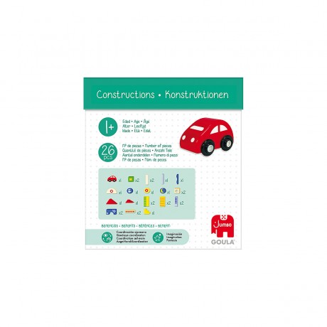 Goula GOULA Holzbausteine-Set 26 Spielsteine Набор деревянных строительных блоков GOULA