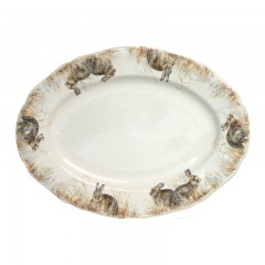 Gien Fayencerie Gien 'Sologne' Platte oval 39,3 x 29 cm Gien "Sologne" Блюдо овальное 39,3 x 29 см
