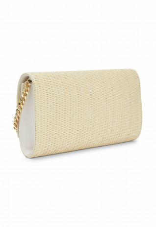 Tommy Hilfiger TEXTURED WEAVE  Clutch natural TEXTURED WEAVE клатч естественный