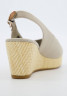 Tommy Hilfiger ICONIC ELBA SLING BACK WEDGE Platform sandals taupe ICONIC ELBA SLING BACK WEDGE Сандалии на платформе серо-коричневый