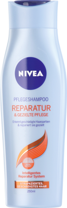 NIVEA Reparatur и Gezielte Shampoo Восстанавливающий Шампунь для Волос с Керамидами и Маслом Макадамии, 250 мл