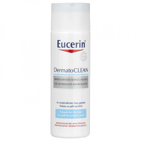 Eucerin (Эуцерин) Dermatoclean Gel Gesichtsreinigungsgel Reinigung, 200 мл