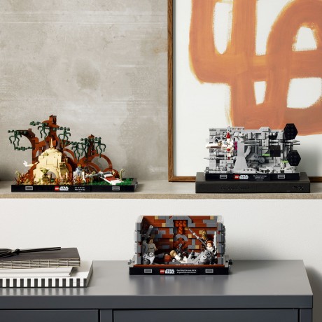 Lego Mullpresse im Todesstern – Diorama Уплотнитель марли в диораме Звезды Смерти