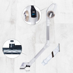 LIVINGTON LIVINGTON Akku-Stielstaubsauger Prime Ultimate Akku-Stielstaubsauger weiss, beutellos  ЛИВИНГТОН беспроводной ручной пылесос Prime Ultimate беспроводной стержневой пылесос белый, без мешка