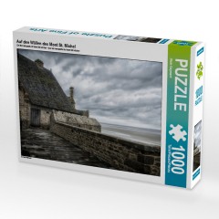 CALVENDO Puzzle CALVENDO Puzzle Auf den Wallen des Mont St. Michel Пазл CALVENDO Puzzle На валах Мон-Сен-Мишель