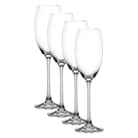 Nachtmann Nachtmann Vivendi Premium - Lead Crystal Champagnerkelch Glas Set 4-tlg. 272 ml Nachtmann Vivendi Premium - Набор бокалов для шампанского из свинцового хрусталя, 4 предм. 272мл