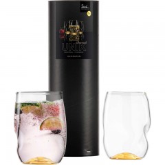 Eisch Eisch Unik Allroundbecher Glas gold Set 2-tlg. 330 ml / h: 10,5 cm Eisch Unik Кружка круглая стеклянная, золотой набор, 2 предм. 330 мл/ч: 10,5 см